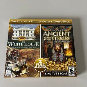 The Ultimate Hidden Object Combo Pack PC/MAC Game White House Ancient Mysteries